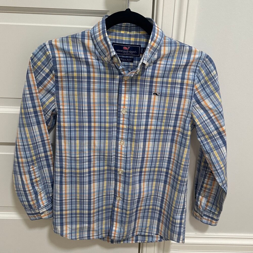 Vineyard Vines Button Down - Youth Size S (8-10) WORN ONCE